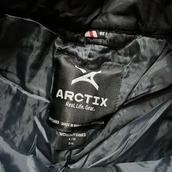 Arctix Black Snowpants, ladies size large, 12-14. NWT - Picture 5 of 7